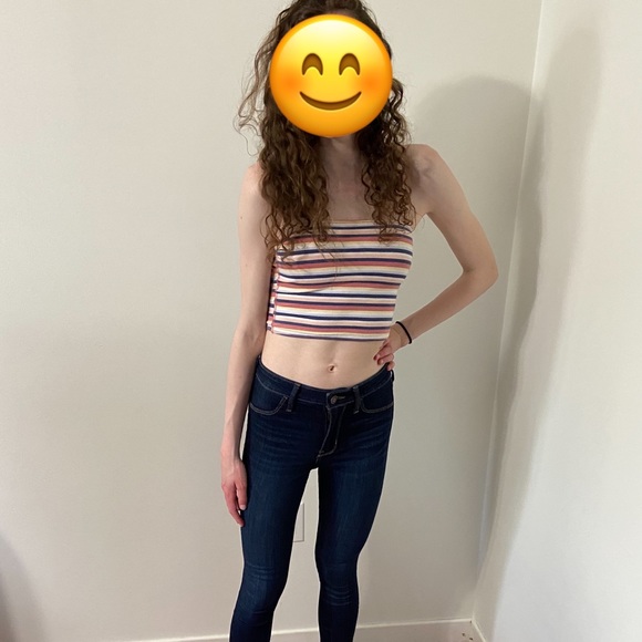 Abercrombie & Fitch Striped tube top (size XS) - Picture 4 of 4